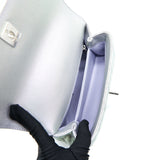 Chanel 21K Small Coco Handle 24cm Caviar Iridescent Lilac Rainbow Hardware