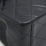 Chanel Vintage Maxi Flap Bag Black 24K