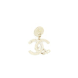 Chanel 22P Pearl Drop And Crystal Earring L