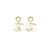 Chanel 22P Pearl Drop And Crystal Earring L