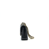 Chanel medium Classic double flap Bag Caviar black  serial 25