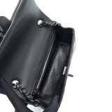 Chanel Mini Rectangular Lambskin black so black