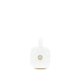 Chanel Quilted Clutch Bag Lambskin White L
