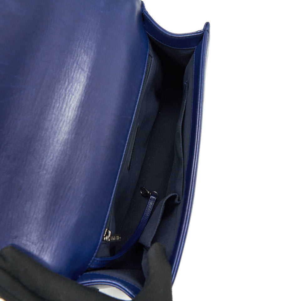 Chanel LARGE LE BOY NAVY