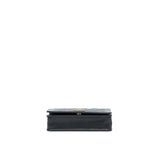 Chanel Boy Wallet On Chain Caviar Black Ruthenium Hardware