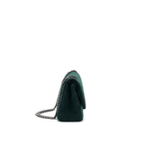 Chanel reissue 2.55 226 Flap Bag fabric Dark green
