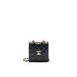 Chanel MINI TRENDY CC CHAIN WALLET BLACK L