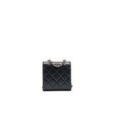 Chanel MINI TRENDY CC CHAIN WALLET BLACK L