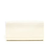 Chanel Deauville Tote Bag In Creamy White/ Beige