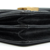 Chanel Vertical Boy Bag Carviar large Black