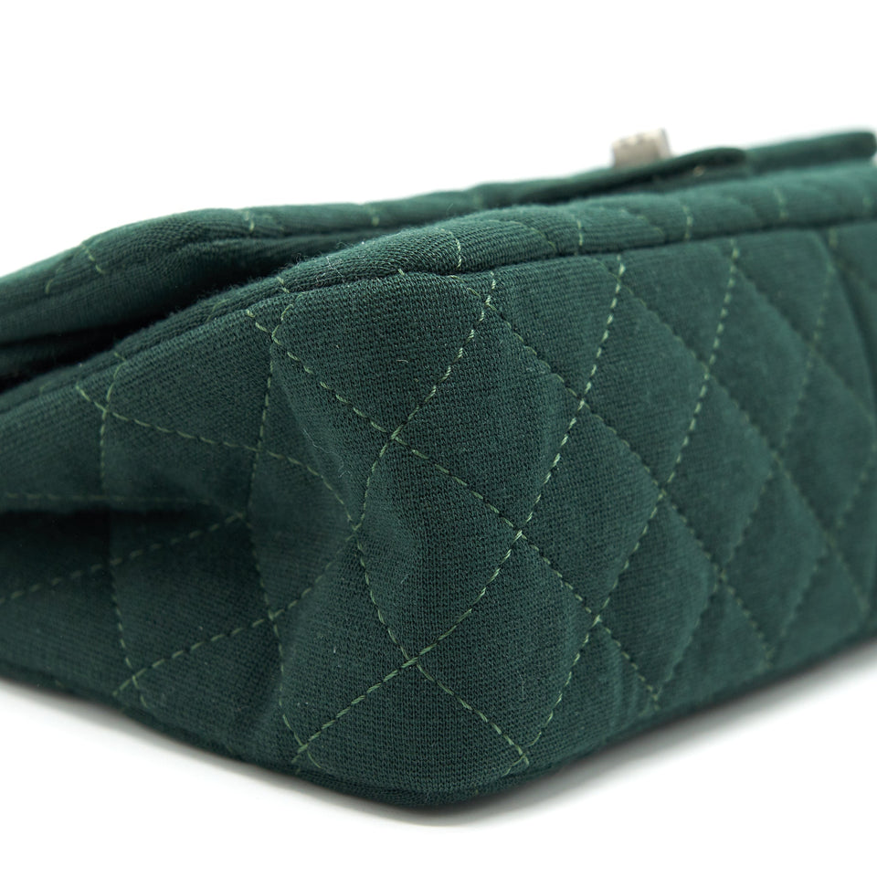 Chanel reissue 2.55 226 Flap Bag fabric Dark green