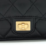 Chanel 2.55 Small Compact Wallet Black