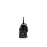 Chanel 21K Small (old mini) 24cm Cocohandle Black Caviar L