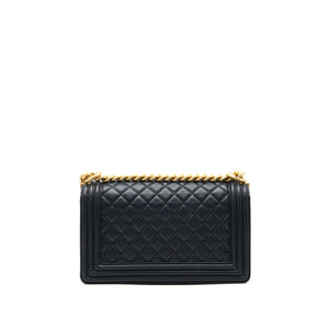 Chanel Medium Boy Black Lambskin