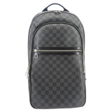 Louis Vuitton Michael Damier Graphite Canvas Backpack Bag Black