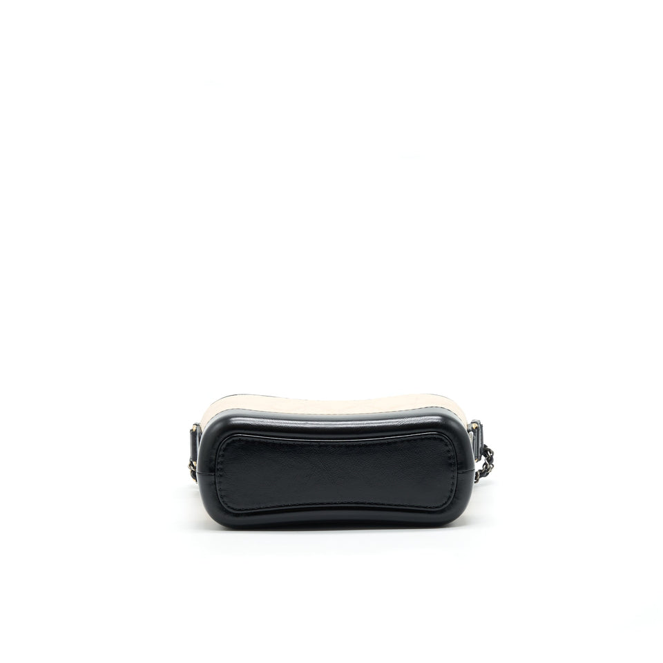 Chanel SMALL GABRIELLE HOBO BAG IN BEIGE/BLACK