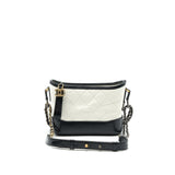 Chanel SMALL GABRIELLE HOBO BAG WHITE/ BLACK