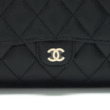 Chanel 3 In 1 Wallet On Chain Black Caviar L