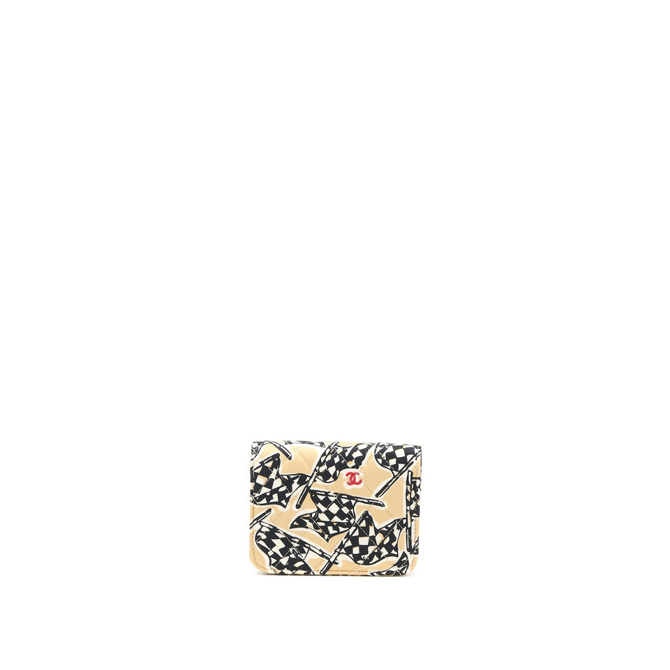 Chanel Mini Clutch with Chain Fabric Multicoloured L (Microchip)