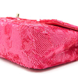 Chanel Seasonal Medium Flap Bag Fucia with