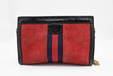 Gucci Ophidia Crossbody in Red Suede