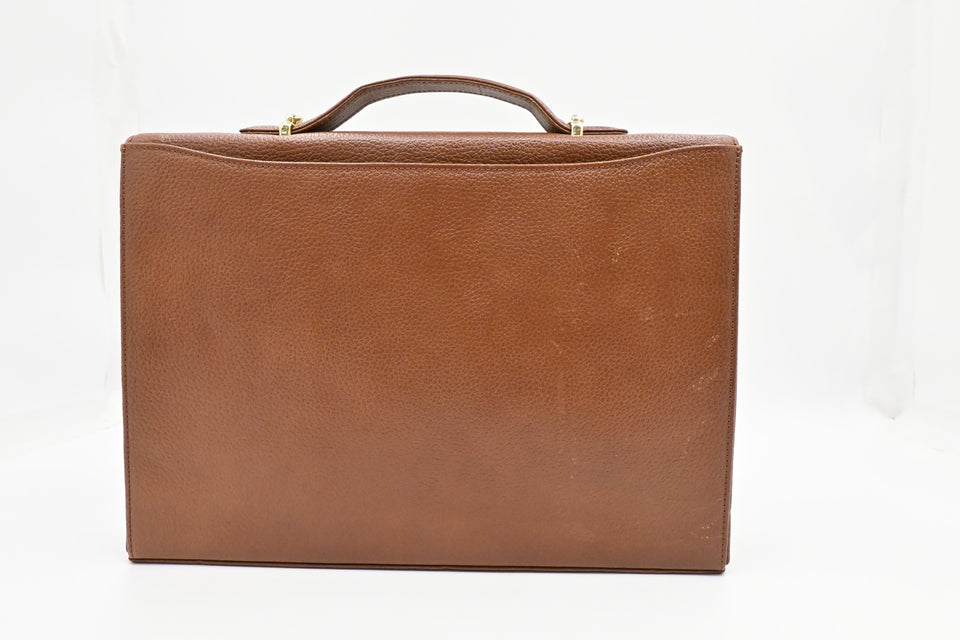 Burberry Briefcase in Brown Leather