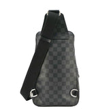 Louis Vuitton Avenue Sling Damier Graphite Backpack Bag Black
