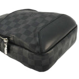 Louis Vuitton Avenue Sling Damier Graphite Backpack Bag Black