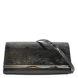 Louis Vuitton Sevigne Electric Patent Epi Leather Clutch Shoulder Bag Black