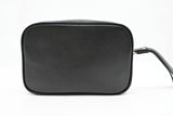 Burberry Wrist Pouch in Black Leather