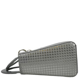 Christian Dior Lady Dior Micro Cannage Leather Shoulder Bag Metallic
