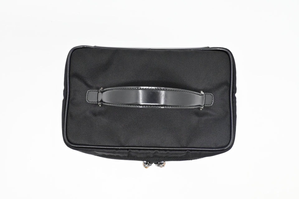 Gucci Vanity Pouch in Black Canvas
