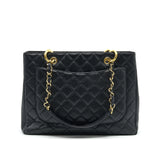 Chanel CAVIAR GRAND SHOPPING TOTE GST BLACK