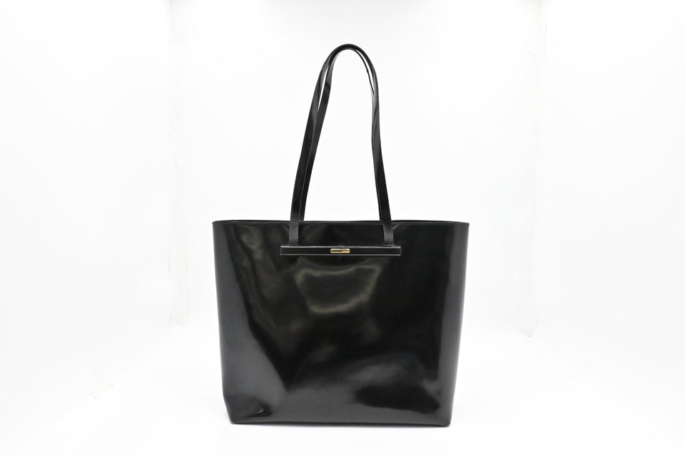 Gucci Tote Bag in Black Patent Leather
