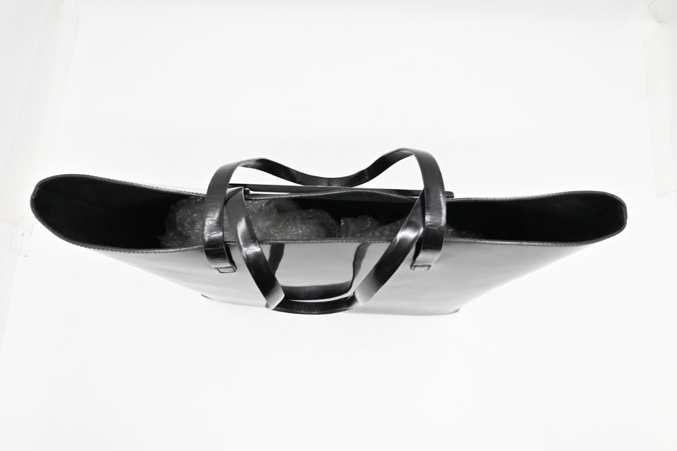 Gucci Tote Bag in Black Patent Leather