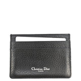 Christian Dior Diorama Cannage Leather  Holder Black