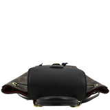 Louis Vuitton Montsouris BB Monogram Canvas Leather Backpack Bag Black