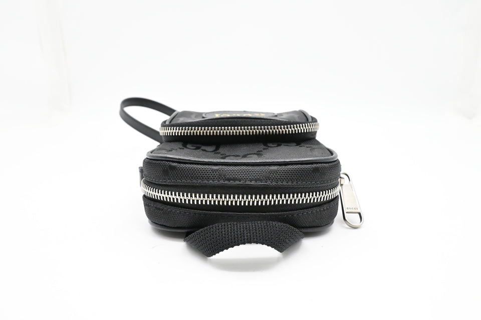 Gucci Off The Grid Mini Crossbody in Black Econyl Canvas