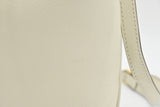 Gucci Ophidia Bucket Bag in White Leather