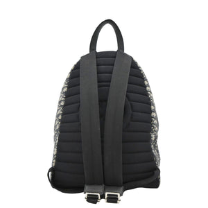 Christian Dior Kids Rider Mini Oblique Jacquard Backpack Beige