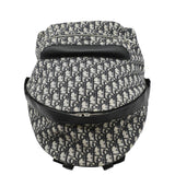 Christian Dior Kids Rider Mini Oblique Jacquard Backpack Beige
