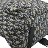 Christian Dior Kids Rider Mini Oblique Jacquard Backpack Beige