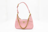 Gucci Aphrodite Shoulder Bag in Pink Leather