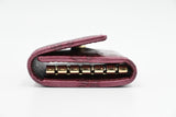Gucci Key Pouch in Raspberry Metalic Guccissima Leather