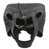 Christian Dior Medium Toujours Leather Shoulder Bag Black