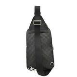 Louis Vuitton Avenue Sling Damier Infini Leather Backpack Bag Black