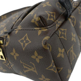 Louis Vuitton Palm Springs Mini Monogram Canvas Backpack Brown