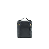 Chanel Vintage Vanity Case Caviar Black