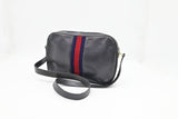 Gucci Crossbody in Navy Blue Leather