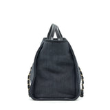 Chanel Medium Deauville Tote In Black
